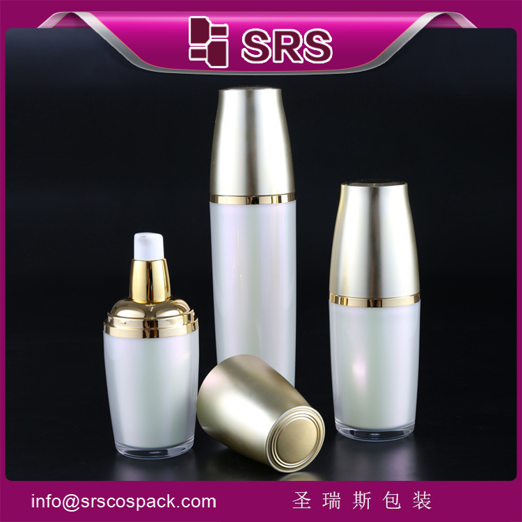 L313 30ml 50ml 120ml empty acrylic cosmetic packaging bottle for skin care